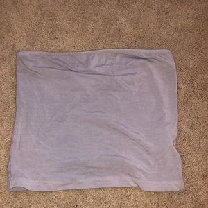 Light blue tube top
